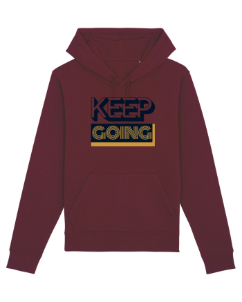 Keep Going Burgundy