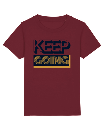 Keep Going Burgundy