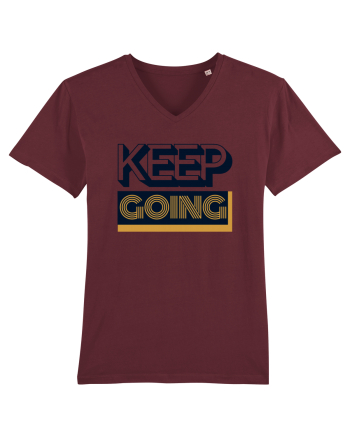 Keep Going Burgundy