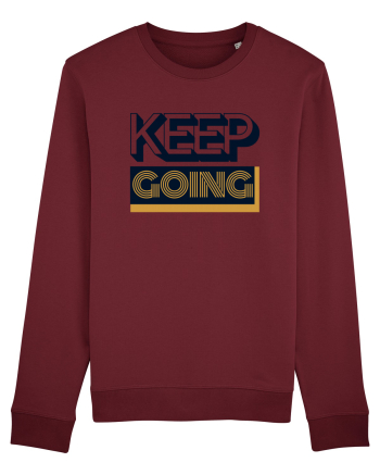 Keep Going Burgundy