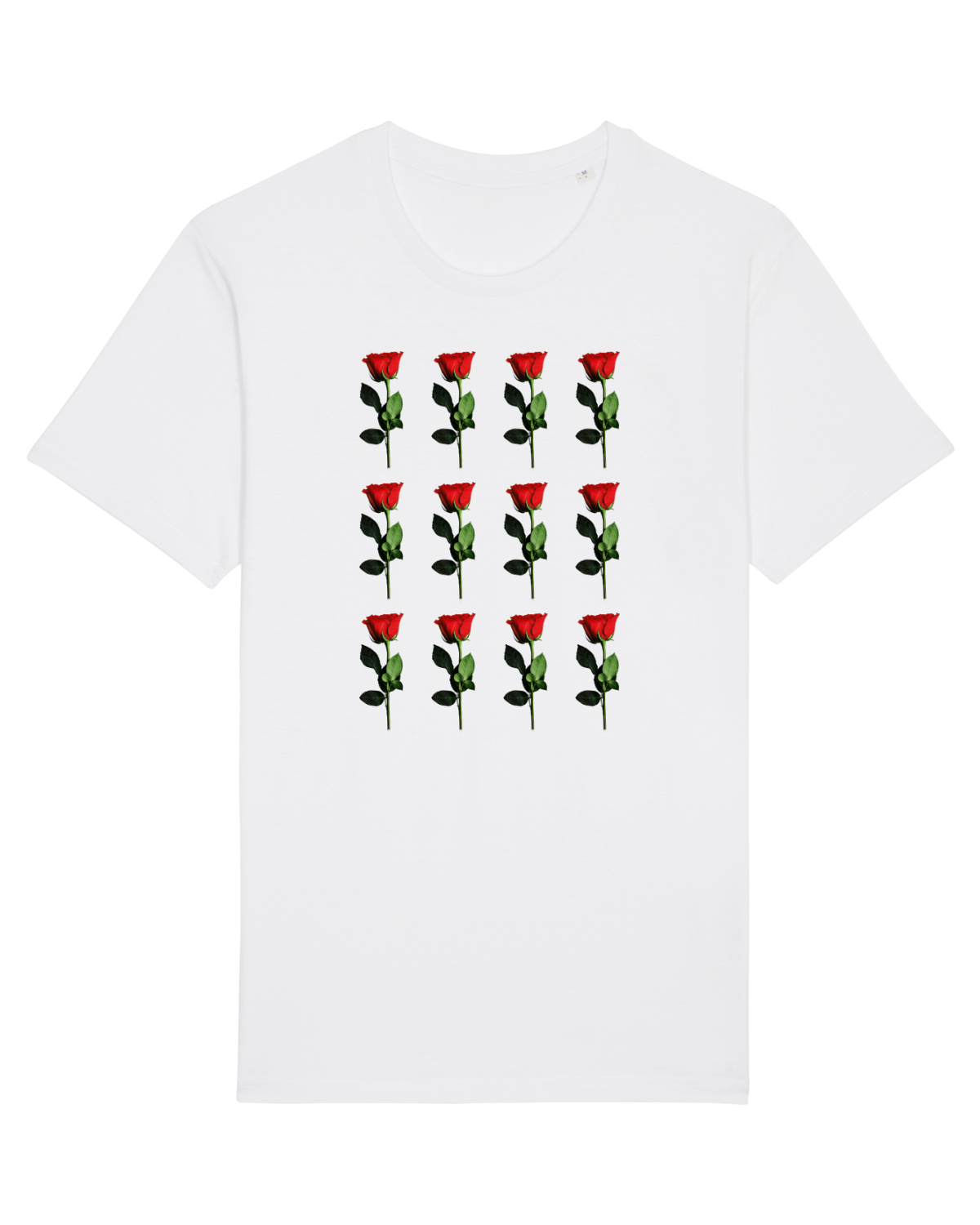 Tricou mânecă scurtă Unisex Rocker White