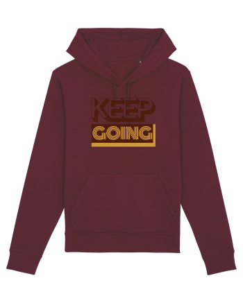 Keep Going Burgundy