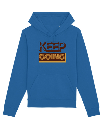 Keep Going Royal Blue