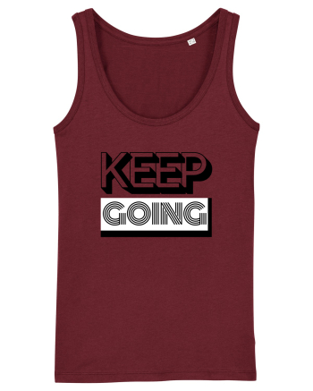 Keep Going Burgundy