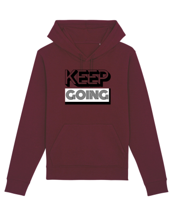 Keep Going Burgundy