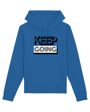 Keep Going Royal Blue