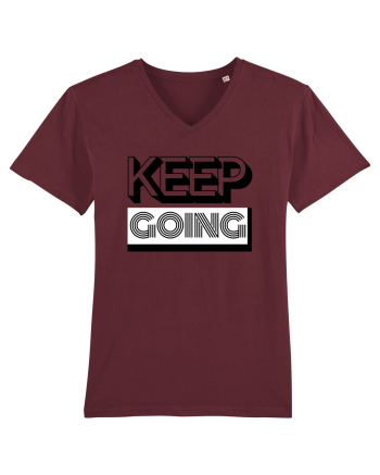 Keep Going Burgundy