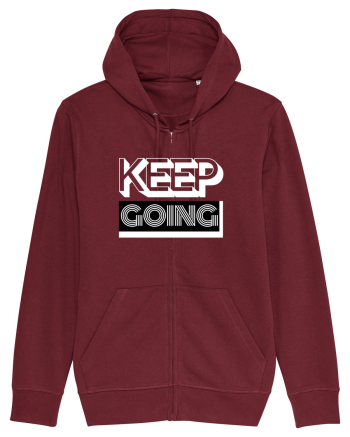 Keep Going Burgundy