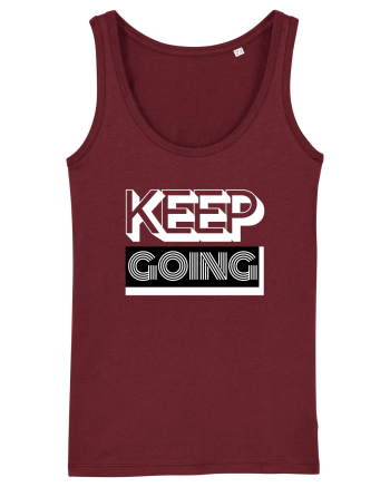 Keep Going Burgundy
