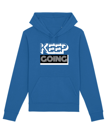 Keep Going Royal Blue