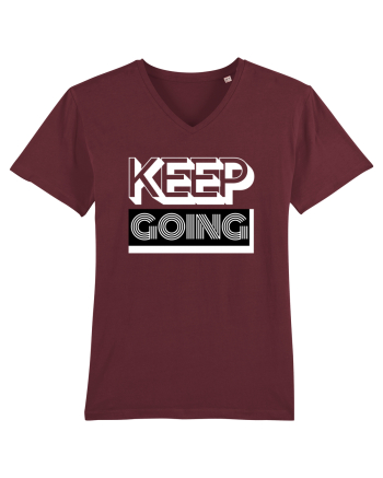 Keep Going Burgundy