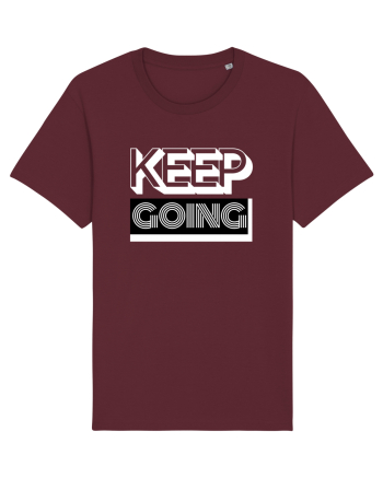 Keep Going Burgundy