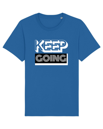 Keep Going Royal Blue