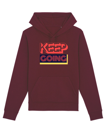 Keep Going Burgundy