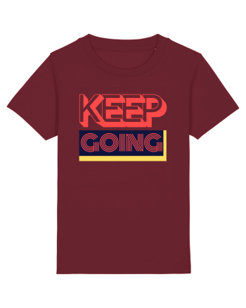 Keep Going Burgundy