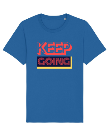 Keep Going Royal Blue