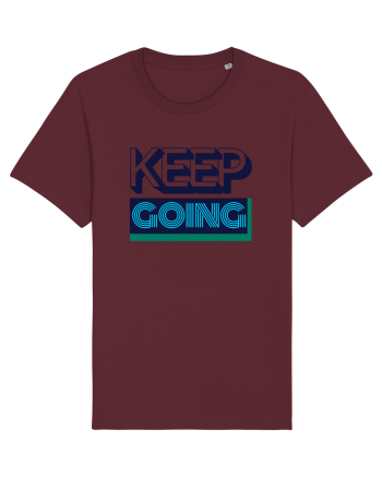 Keep Going Burgundy