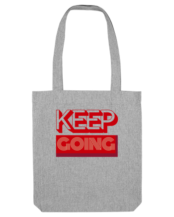 Keep Going Heather Grey
