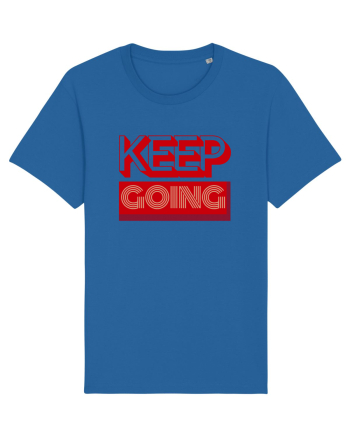 Keep Going Royal Blue