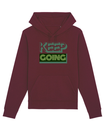Keep Going Burgundy