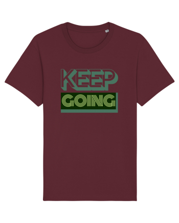 Keep Going Burgundy
