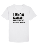 KARATE Tricou mânecă scurtă guler larg Bărbat Skater