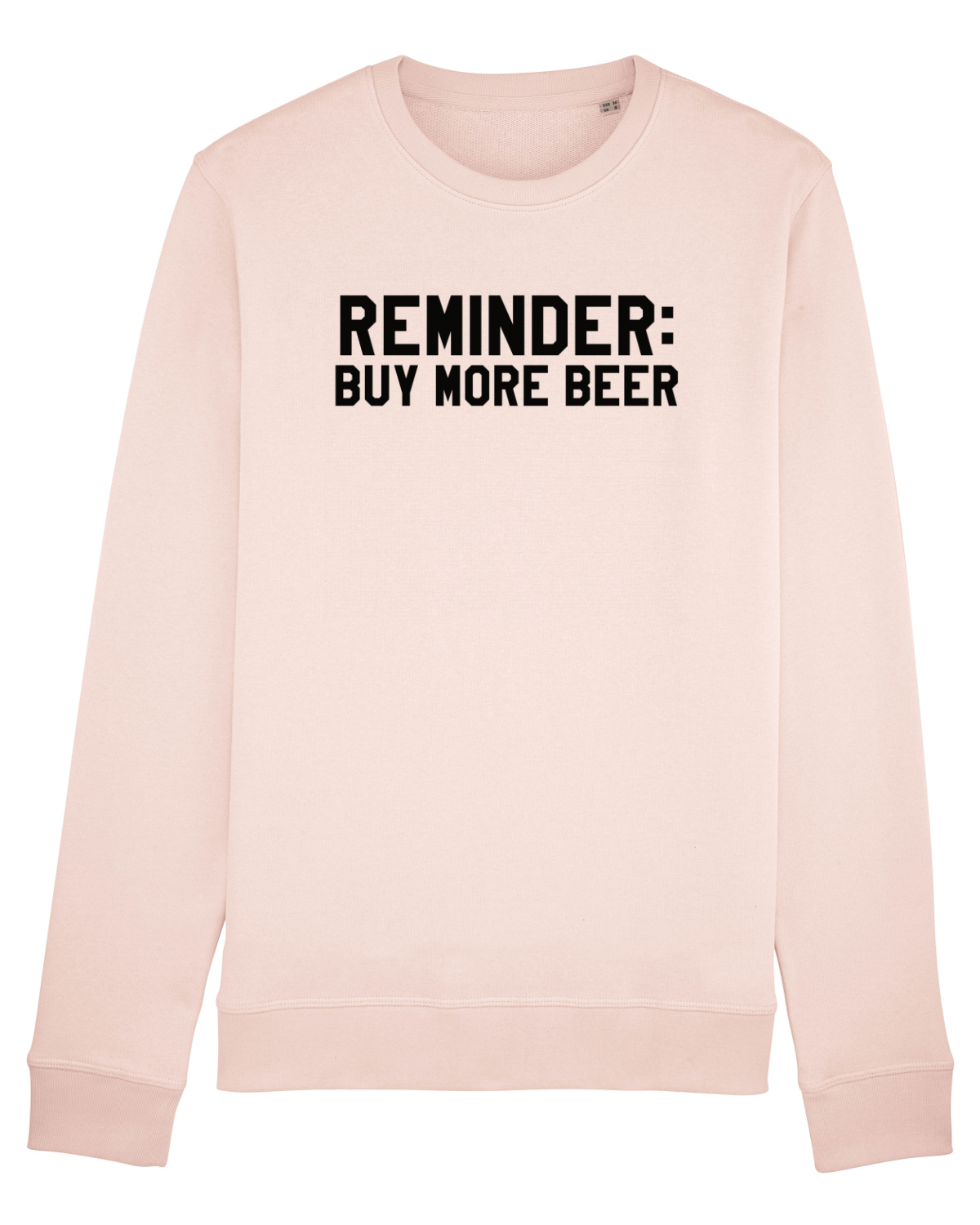 Bluză mânecă lungă Unisex Rise Candy Pink