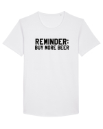 BUY MORE BEER Tricou mânecă scurtă guler larg Bărbat Skater