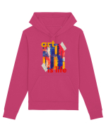 Art Is Life Hanorac Unisex Drummer