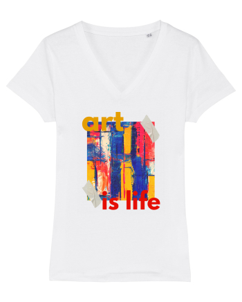 Art Is Life White