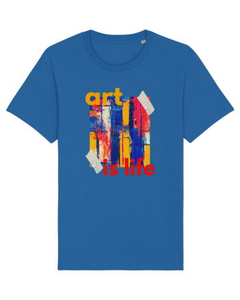 Art Is Life Royal Blue