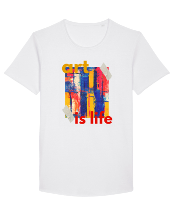 Art Is Life White
