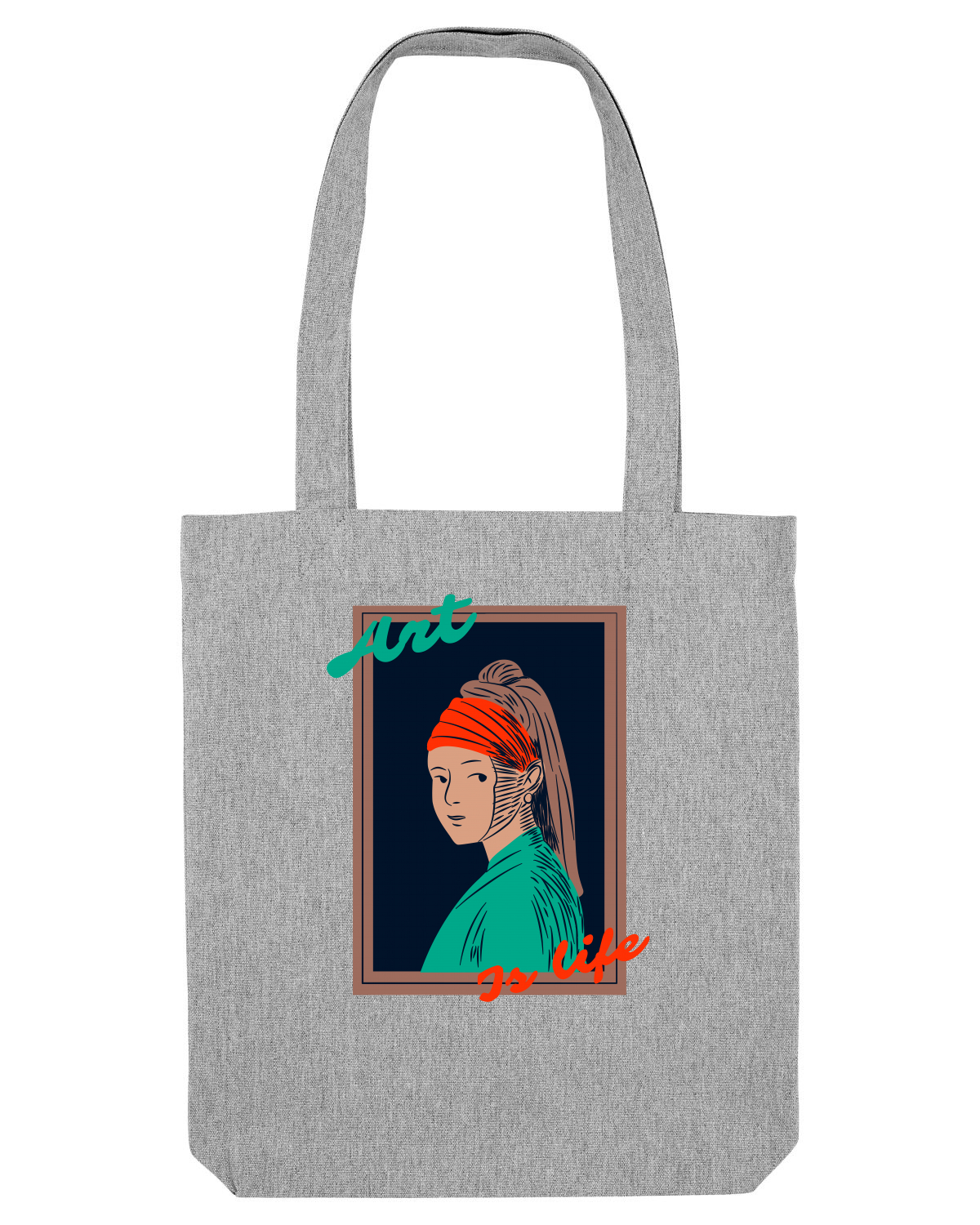 Sacoșă textilă Heather Grey