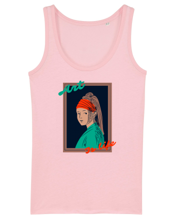 Art Is Life Cotton Pink