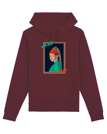 Art Is Life Burgundy