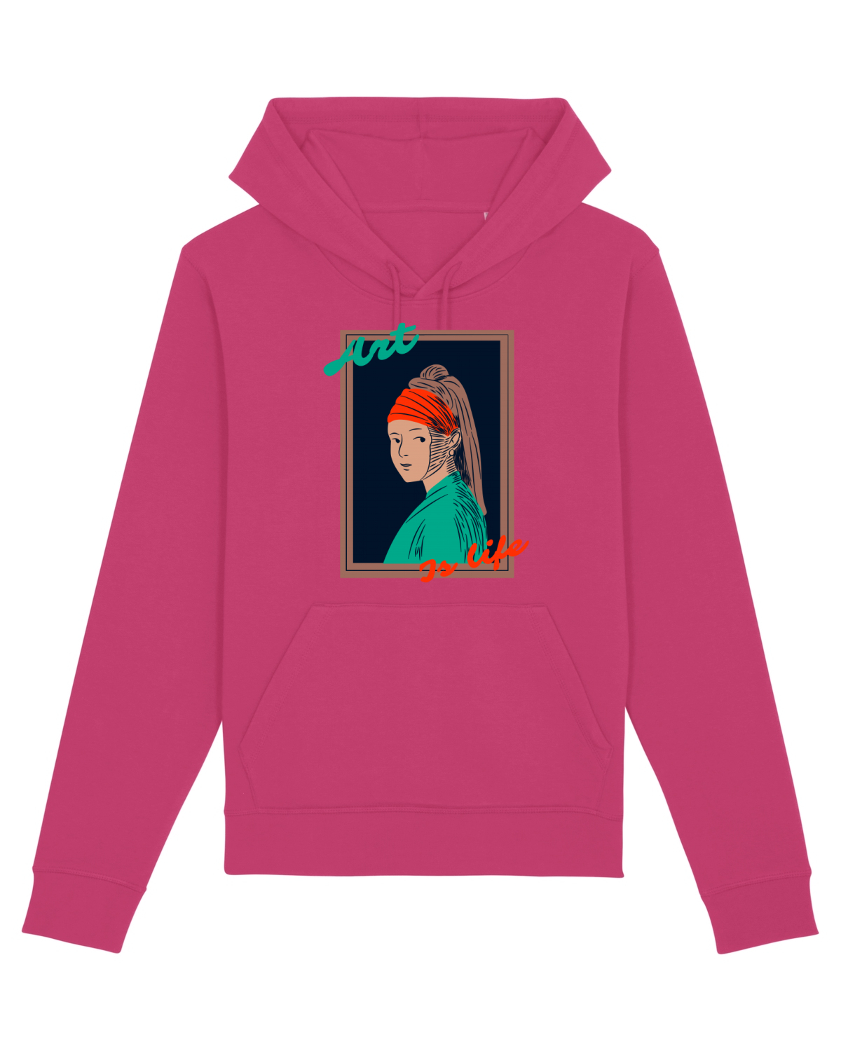 Hanorac Unisex Drummer Raspberry
