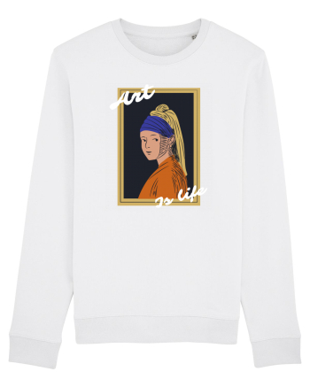 Art Is Life White