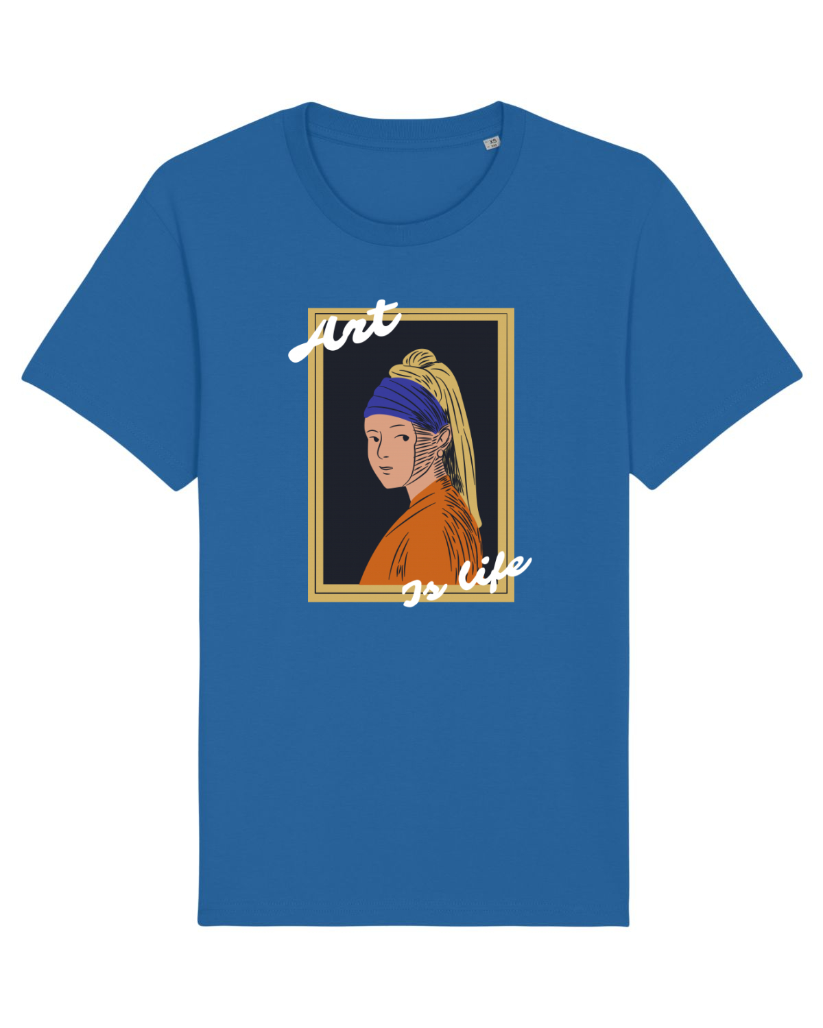 Tricou mânecă scurtă Unisex Rocker Royal Blue