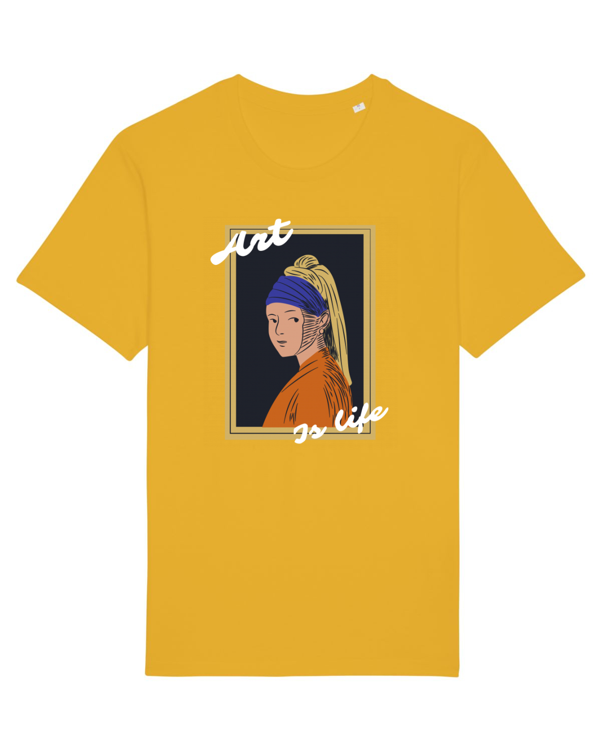 Tricou mânecă scurtă Unisex Rocker Spectra Yellow
