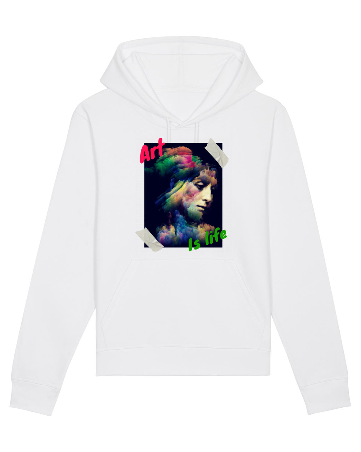 Hanorac Unisex Drummer White