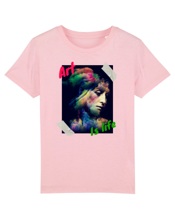 Art Is Life Cotton Pink