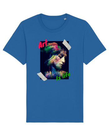 Art Is Life Royal Blue