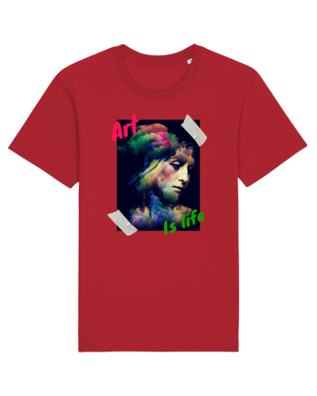 Art Is Life Red