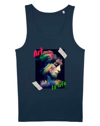 Art Is Life Navy