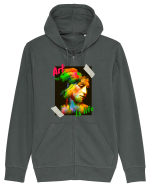 Art Is Life Hanorac cu fermoar Unisex Connector