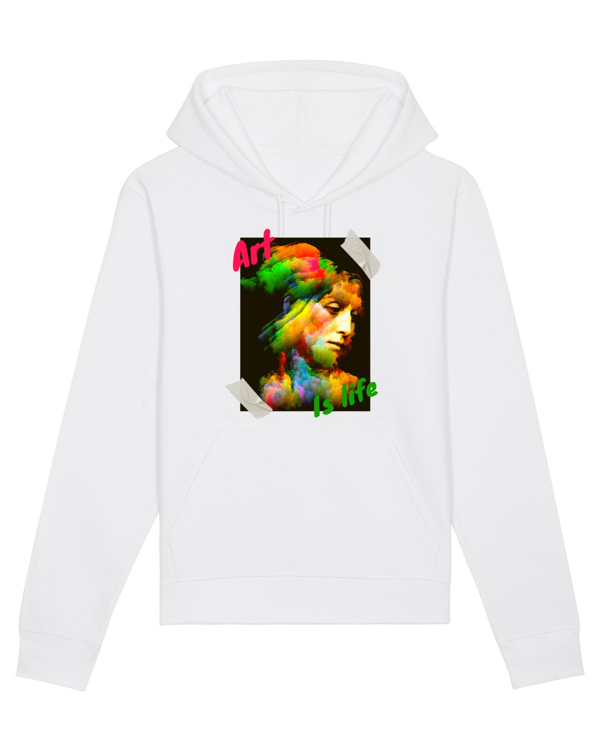 Hanorac Unisex Drummer White