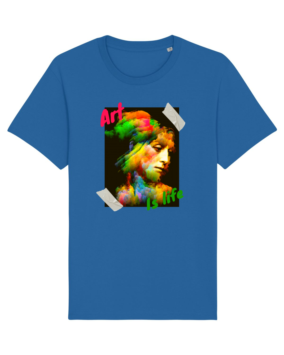 Tricou mânecă scurtă Unisex Rocker Royal Blue