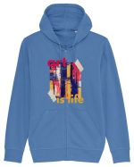 Art Is Life Hanorac cu fermoar Unisex Connector