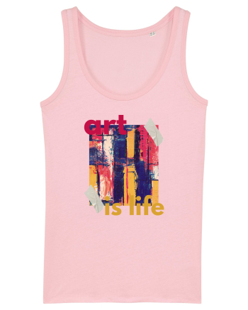Art Is Life Cotton Pink