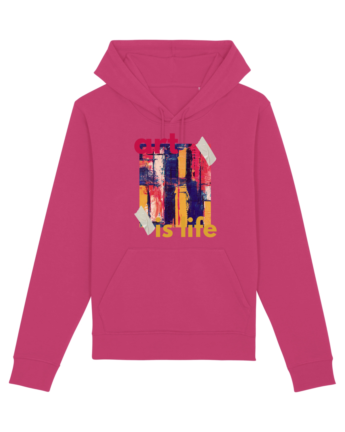 Hanorac Unisex Drummer Raspberry